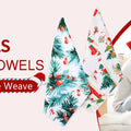Custom Tea Towels for Christmas | Personalized Printed Designs & Microfiber