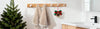 DIY an Absorbent Christmas Tea Towel | Decorate with Small Ornaments