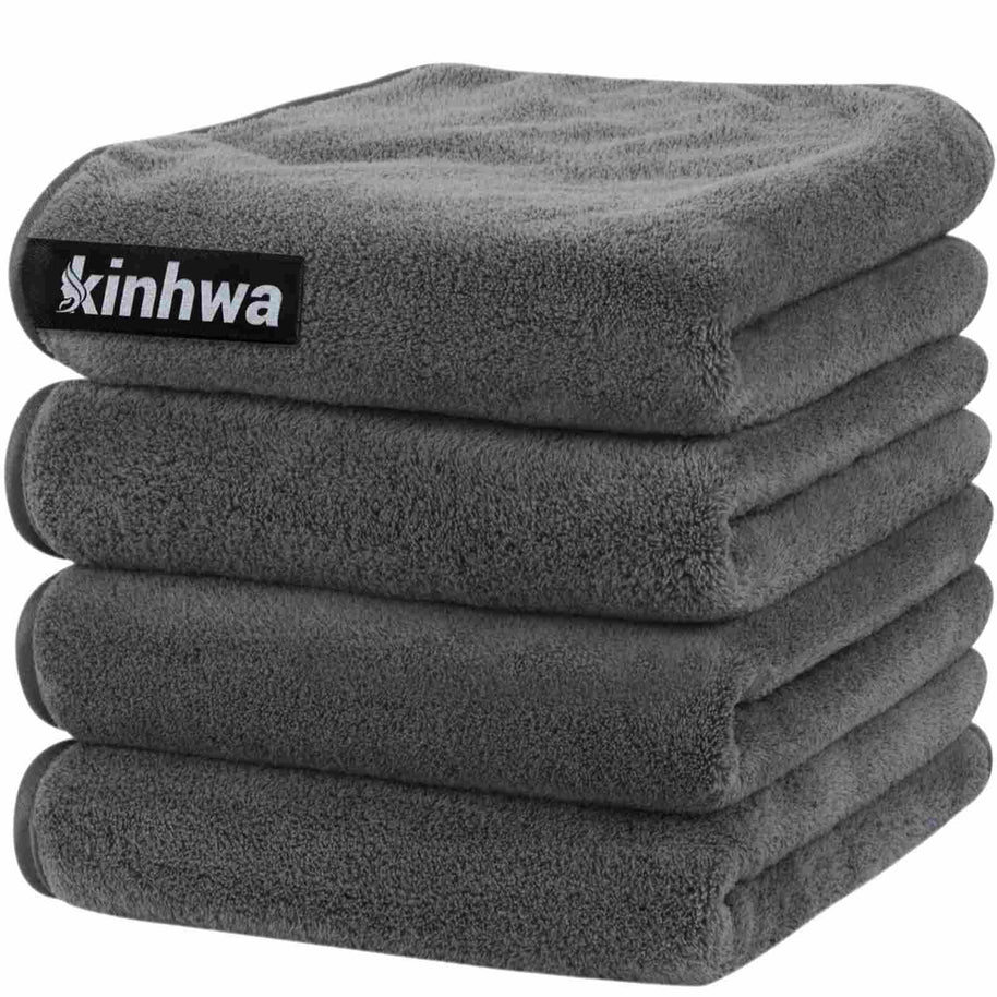 KinHwa Plush Personalized Hand Towel for Bathroom