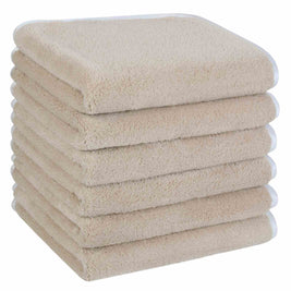100% Microfiber Velvet Hand Towel for Bathroom, Soft & Absorbent, 380gsm