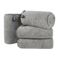 Premium Bamboo Charcoal Hand Towels for Bathroom