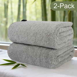 Premium Dove Gray Hand Towels for Bathroom