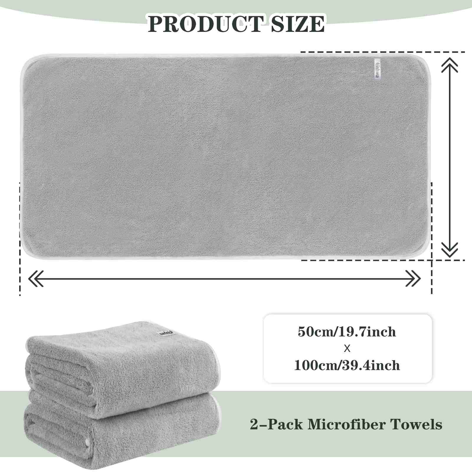KinHwa Plush Personalized Hand Towel for Bathroom