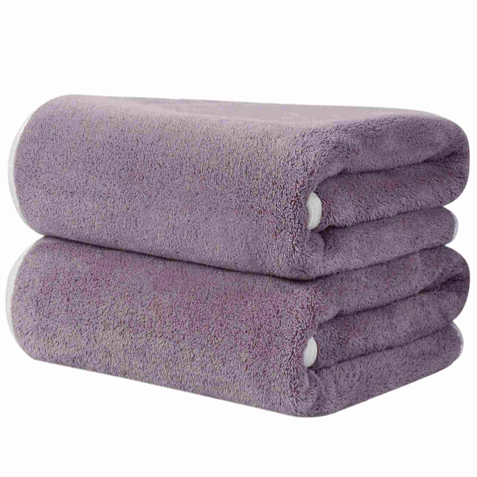 16x30In 100% Microfiber Velvet Hand Towel for Bathroom | Soft Shaving Towel