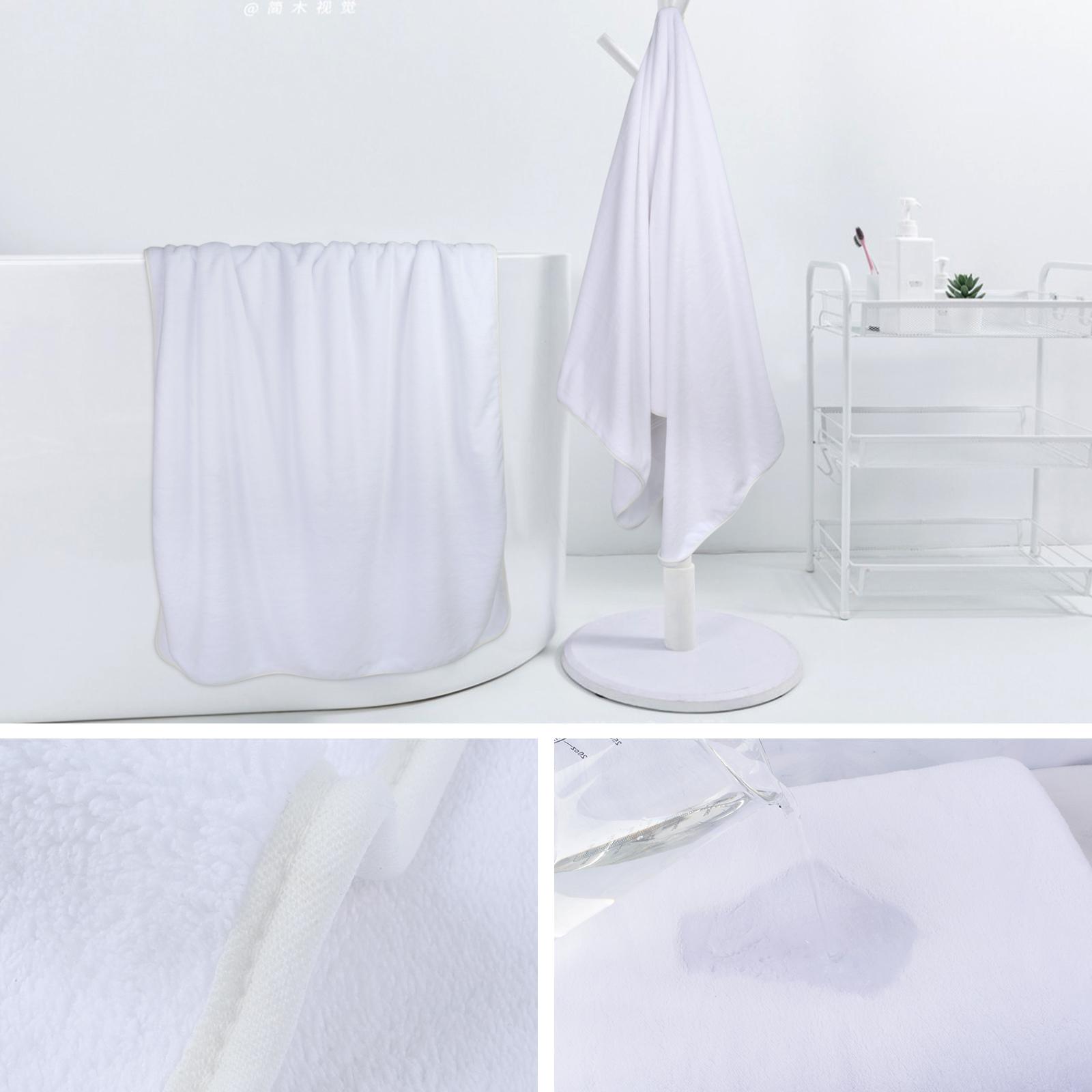 30x60Inch 380gsm 100% Microfiber Velvet Oversized Bath Towels on Sale