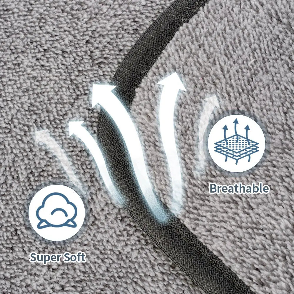 5.9x5.9in No Odor Makeup Remover Towels | Washable Microfiber Make-Up Pads