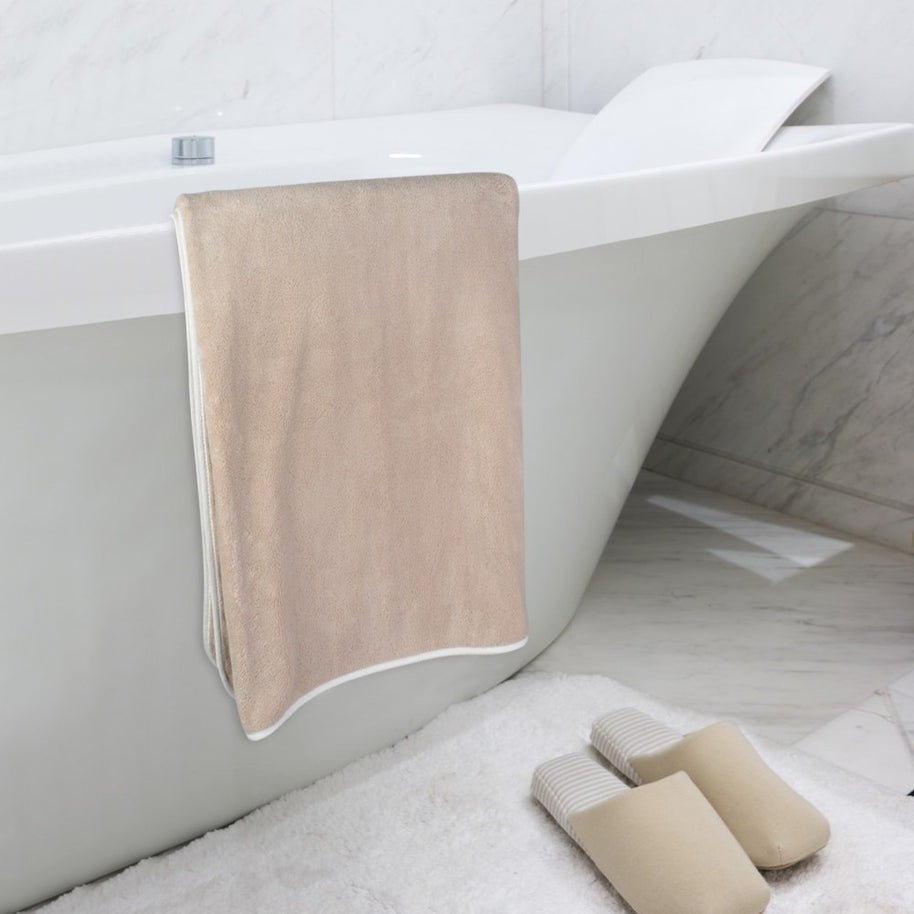 30x60Inch 380gsm 100% Microfiber Velvet Oversized Bath Towels on Sale
