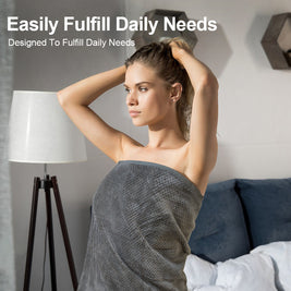 Royal Velvet Bath Towels Sets on Sale - Waffle Design - 380gsm - 40x80in