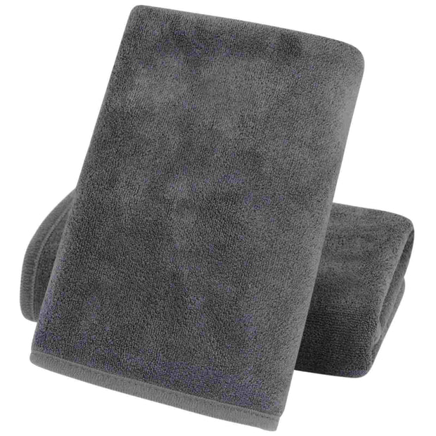 16x30In 400GSM Brushed Micrfiber Hand Towels | Reusable Face Cloth Towels
