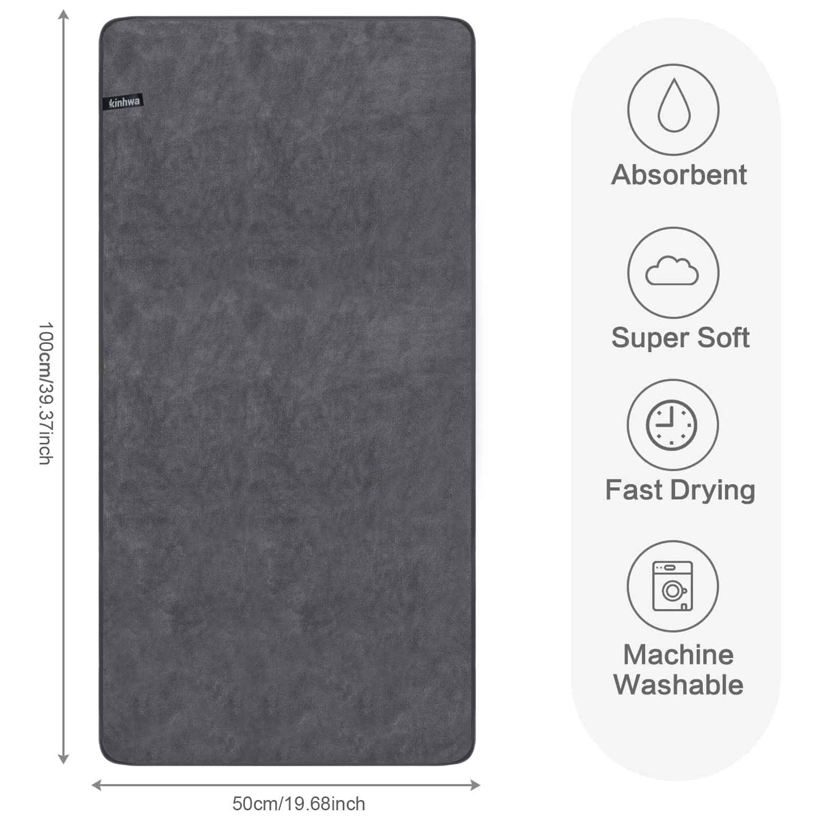 KinHwa Reusable Face Cloth Towel for Guests
