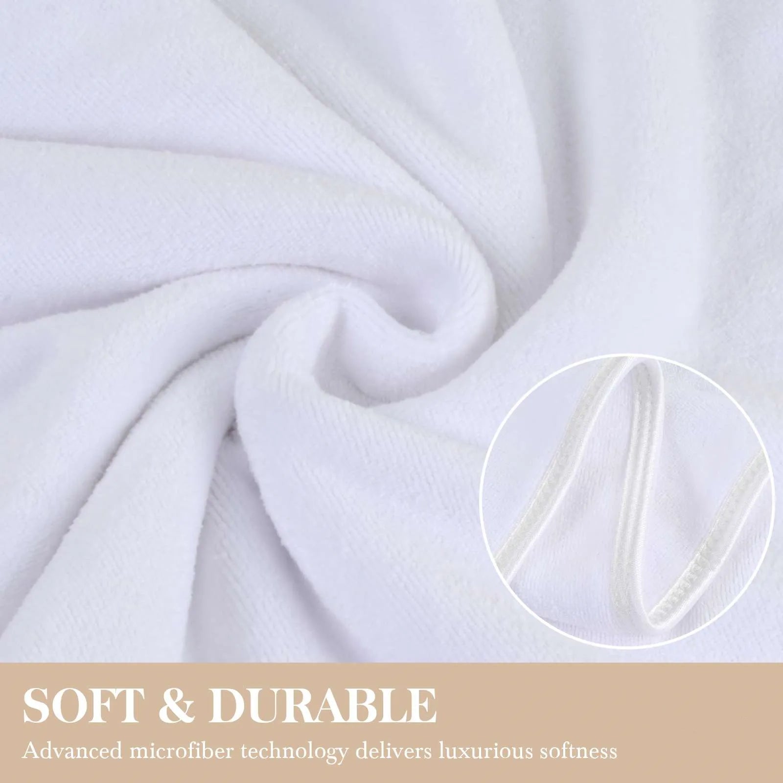 Super Absorbent Hand Towel for Bathroom, 380gsm