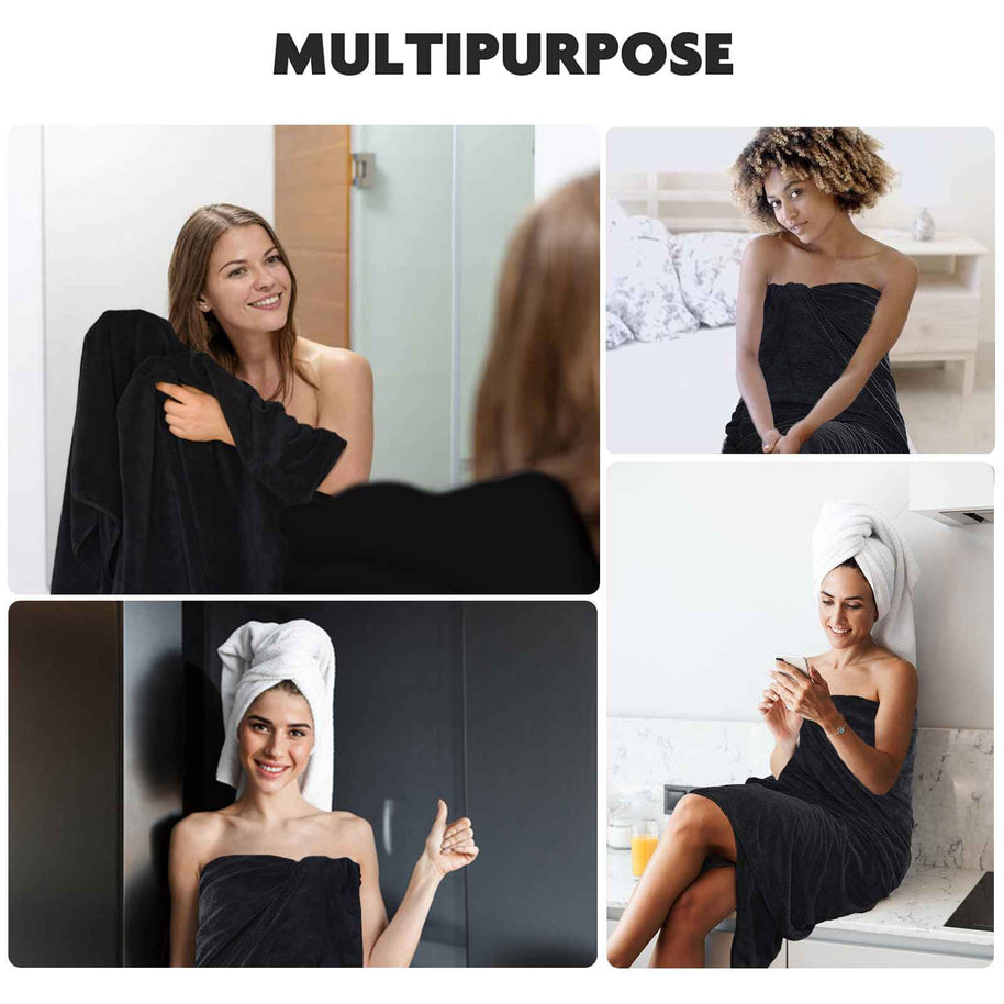 30x60Inch 380gsm 100% Microfiber Velvet Oversized Bath Towels on Sale