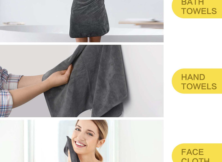 luxury bath towel sets