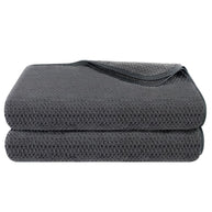 KinHwa Plush Towelling Bath Robes Women & Men 40x79 Inch