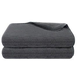 Royal Velvet Bath Towels Sets on Sale - Waffle Design - 380gsm - 40x80in