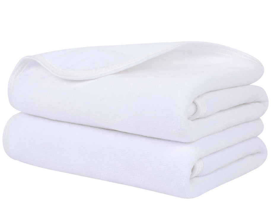 16x30In 400GSM Microfiber Face Wash Cloths | Gym Towels for Sweat