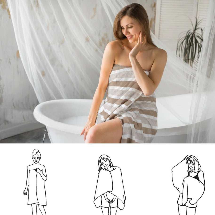 KinHwa Large Microfiber Bath Towels Near Me 