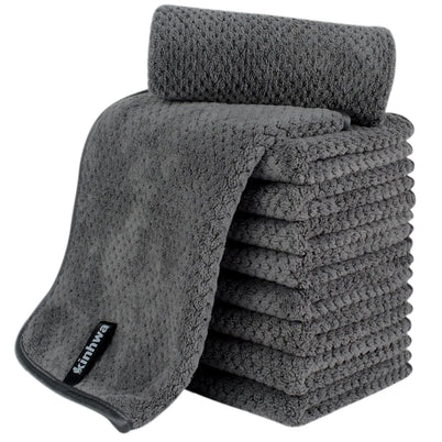 12x20In 380GSM Royal Velvet Guest Hand Towels for Bathroom-6 Pack-10 Pack