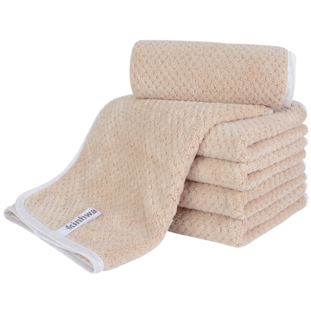 KinHwa Plush Workout Towels for Workout 12x20 Inch