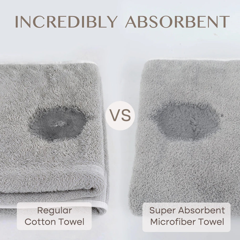 Super Absorbent Hand Towel for Bathroom, 380gsm