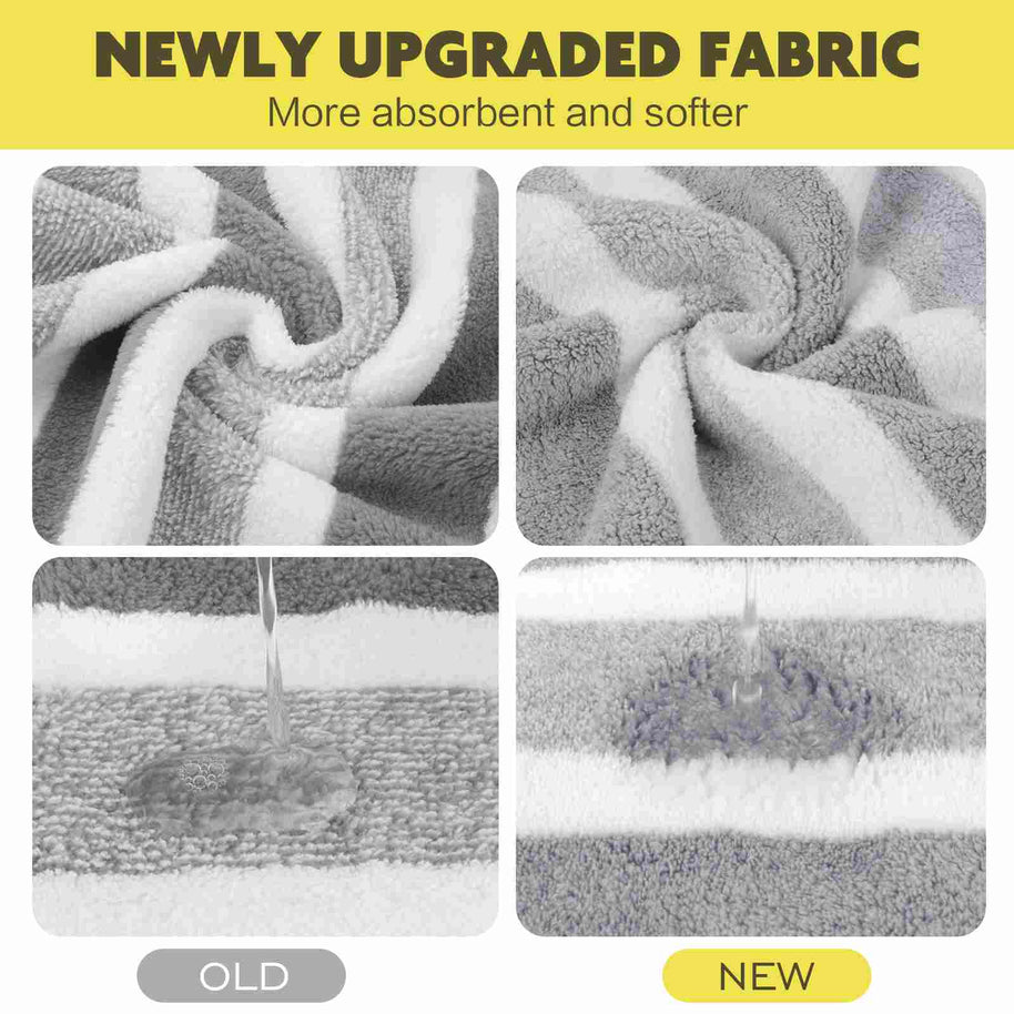 KinHwa Warp-Knit Large Microfiber Bath Towels 30x60 Inch