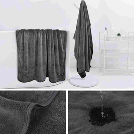 Microfiber Velvet Oversized Bath Towels on Sale, 30x60Inch,380gsm